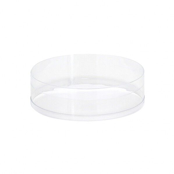 HEIKO PVC クリスタルボックス 円柱 120×35 内寸法:厚0.3×直径120×深35mm 006854157 10個