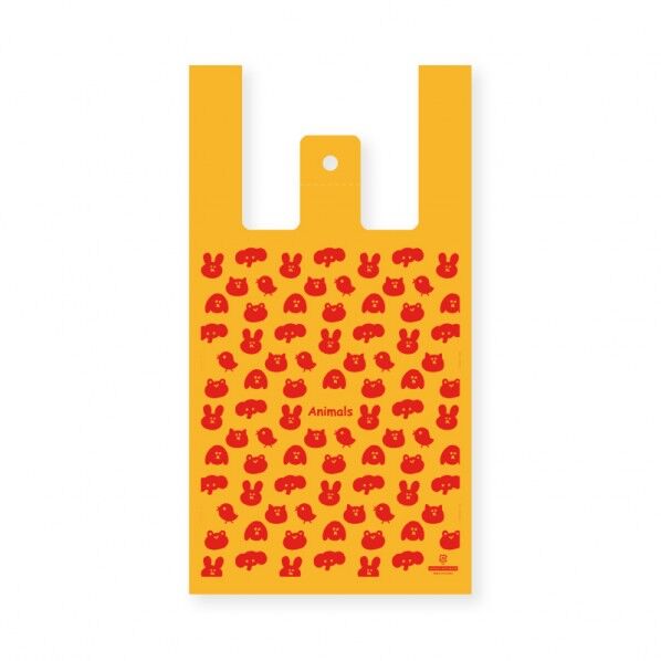 レジ袋 ハンドハイパー アニマルズ OR M