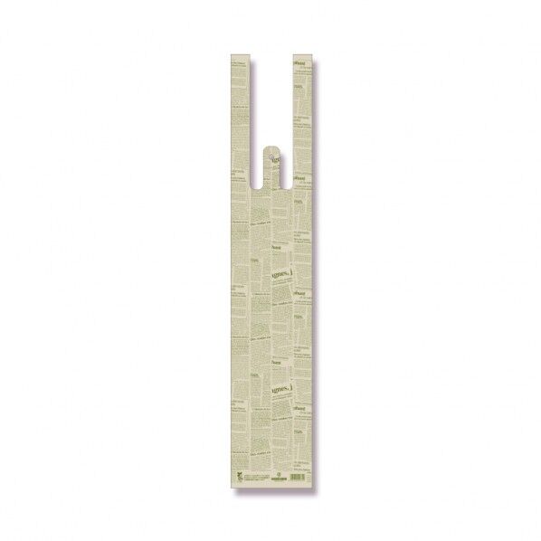 HEIKO レジ袋 バイオハンドハイパー ニュースレター 花束用 SS 厚0.02×幅150/全体幅250×高800mm 006923055 100枚