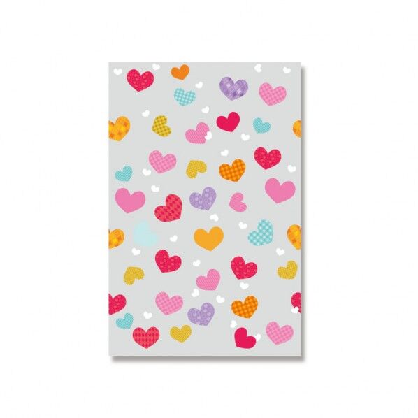 バレンタインOPP袋 クリスタルパック ハートストリング SS