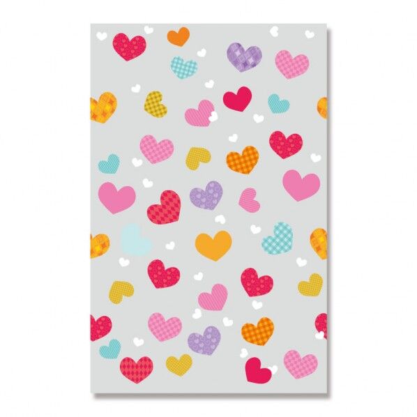 バレンタインOPP袋 クリスタルパック ハートストリング M-1