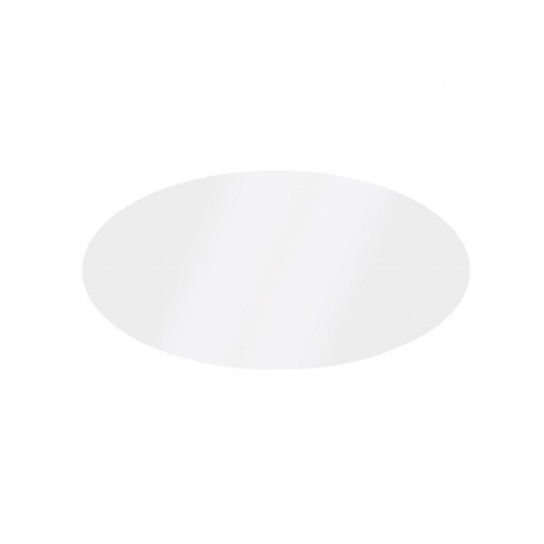 タックラベル No.832 透明 楕円 18×35mm