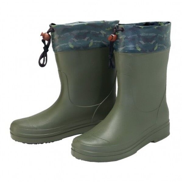 デッキソール 長靴 カーキ M