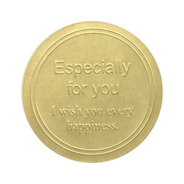 業務用ギフトシール スタイリッシュD ゴールド