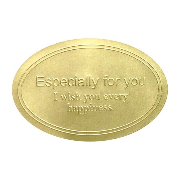 業務用ギフトシール  スタイリッシュF ゴールド