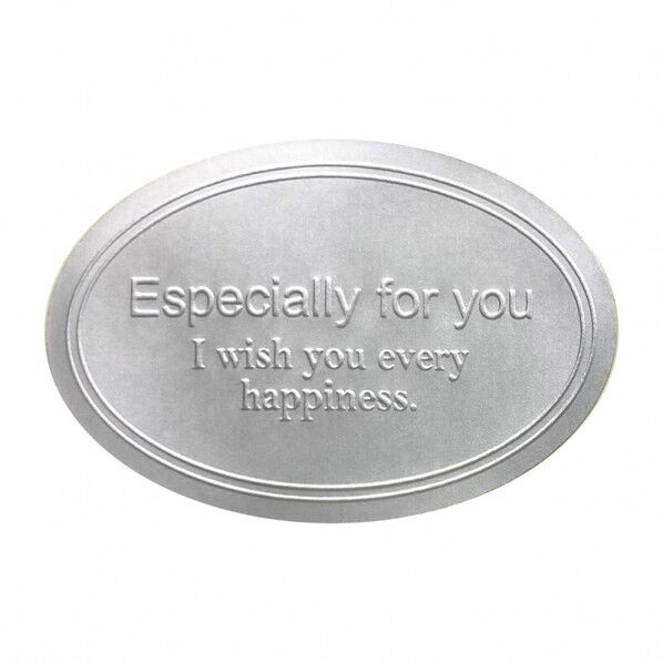 業務用ギフトシール スタイリッシュF シルバー