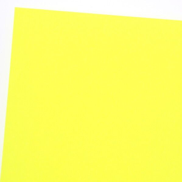PCカラー薄葉紙 半才 50枚 A07 イエロー