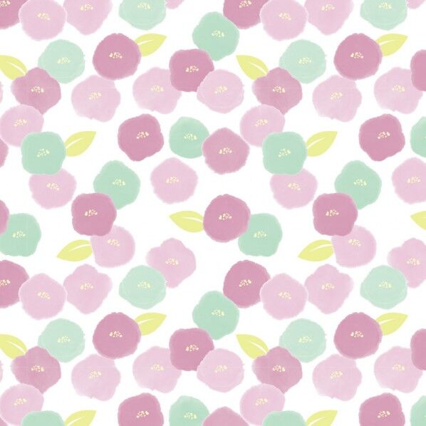 ギフト包装紙 半才 なごみつばき