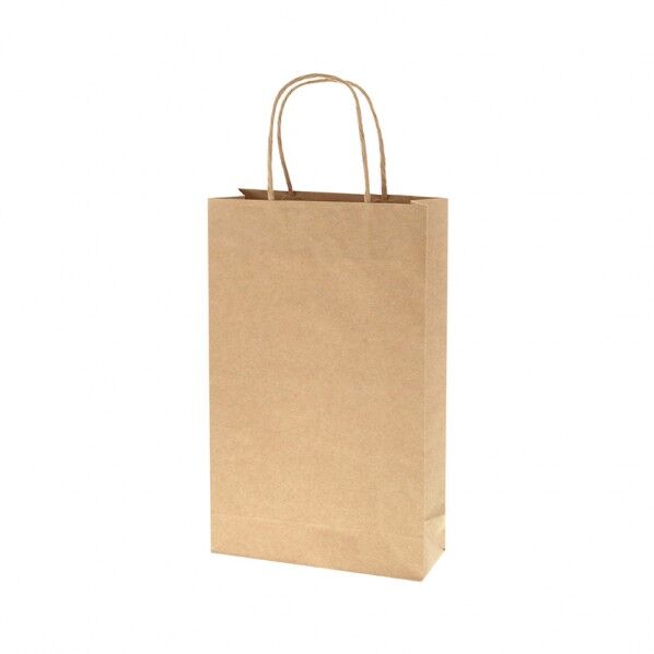 手提げ紙袋 スムースバッグ 4才 未晒無地