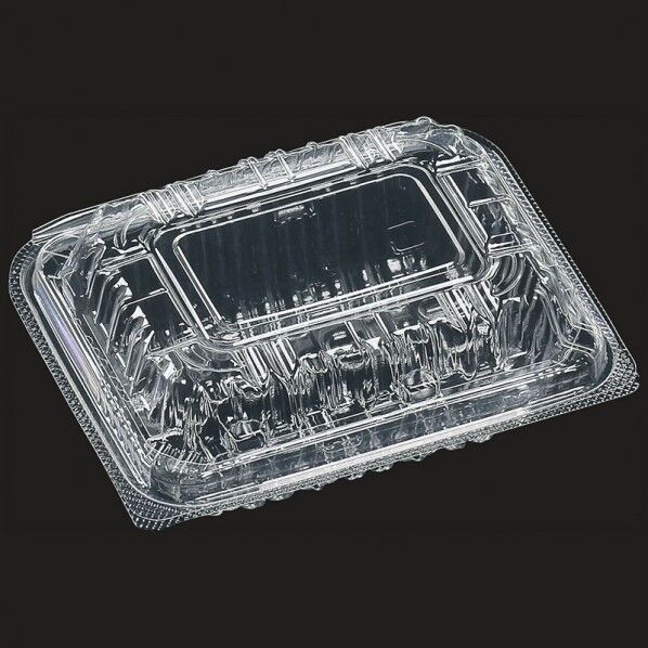 エフピコ 食品容器 PPフードパック 嵌合 小深(45) 外寸:125×100×48mm/蓋の高さ:16mm 004420223 50枚