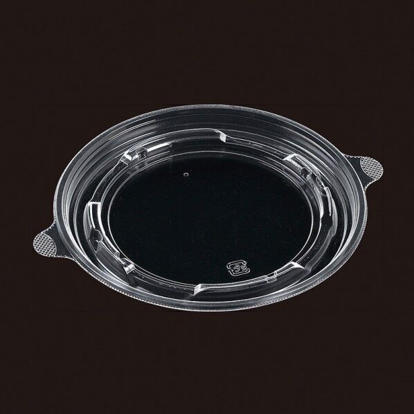 エフピコ 鍋型容器 T-DLVデリ 内嵌合K蓋 18-16 穴有 外寸:178×151×11mm 004468768 50枚