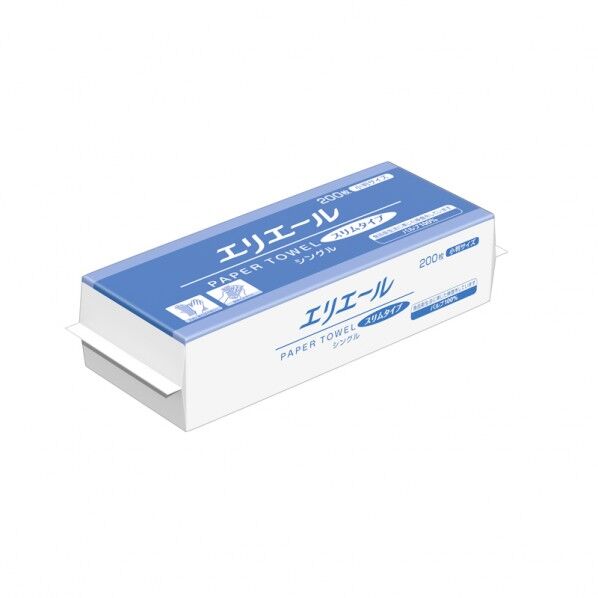 エリエールペーパータオル スリムタイプ 小判