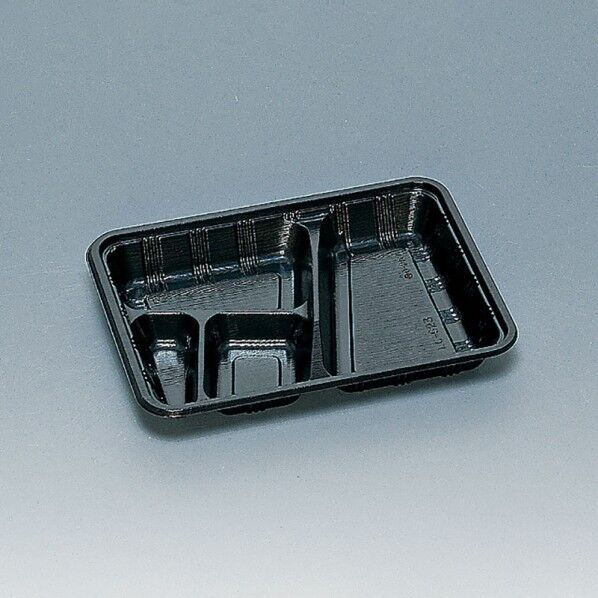 弁当容器  かぶせフタ付き LC-623 黒