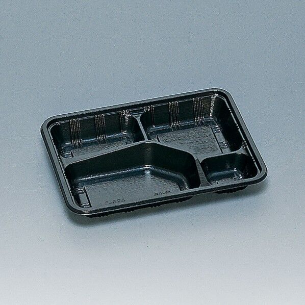 弁当容器 かぶせフタ付き LC-624 黒