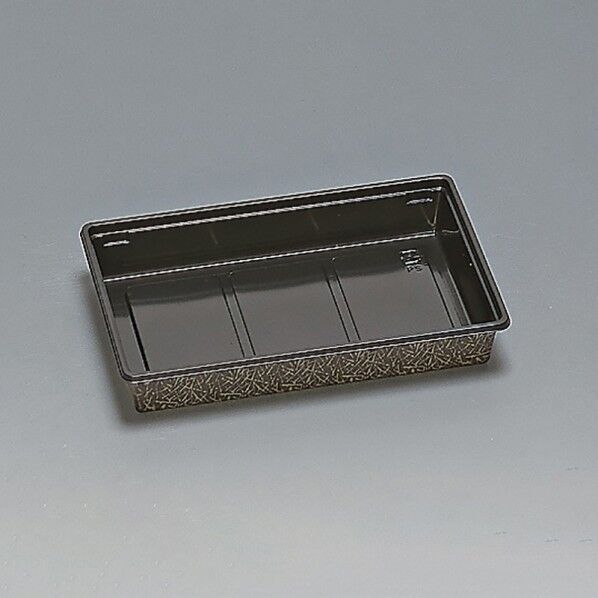 福助工業 弁当容器 富久折 本体 D-15 錦 外寸:197×121×33mm 004450099 50枚
