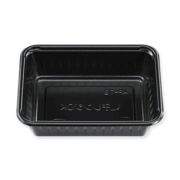 エフピコチューパ 丼容器 AP角丼 本体 AP-73 黒 外寸:161×121×高45mm 004460565 50枚