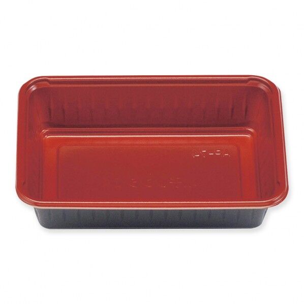エフピコチューパ 丼容器 AP角丼 本体 AP-74 R/B 外寸:188×129×高45mm 004460567 50枚