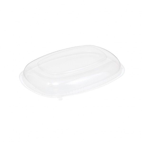 エフピコチューパ 丼容器 CY-丼 内嵌合蓋 小判中 外寸:184×134×28mm/蓋高さ:19mm 004460582 50枚