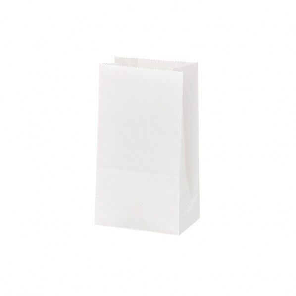 NF耐油角底袋 9-6 白無地