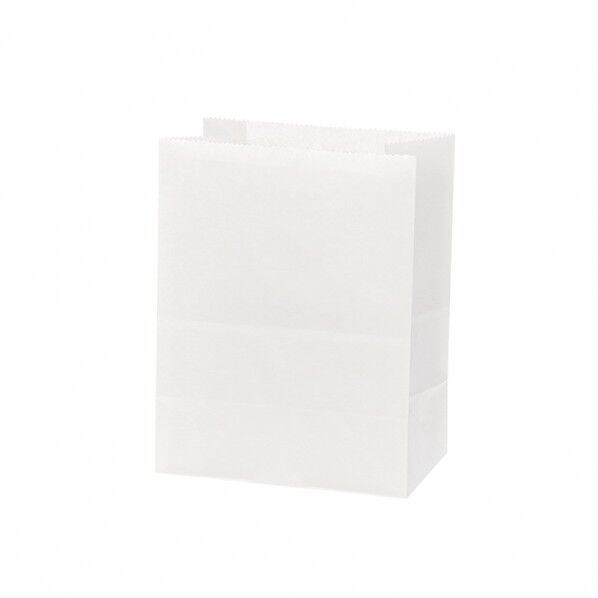 NF耐油角底袋 13-8 白無地