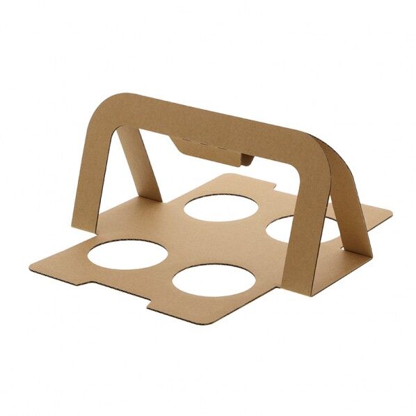 Dカップハンドキャリーホルダー 4ケ用 クラフト