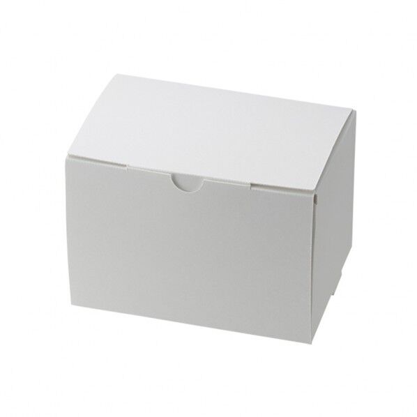 スリムエコケーキ箱 10．5×15 ケーキ2～3個用 ホワイト