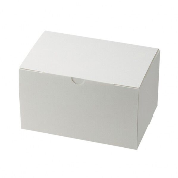 スリムエコケーキ箱 12×18 ケーキ4~5個用 ホワイト