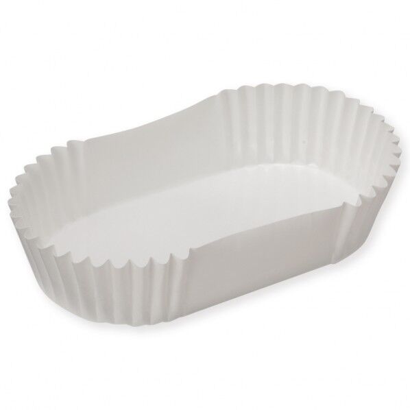 ペットカップ 小判型 122×65×30 純白