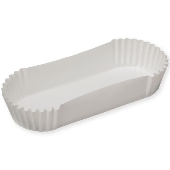 ペットカップ 小判型 130×50×25 純白