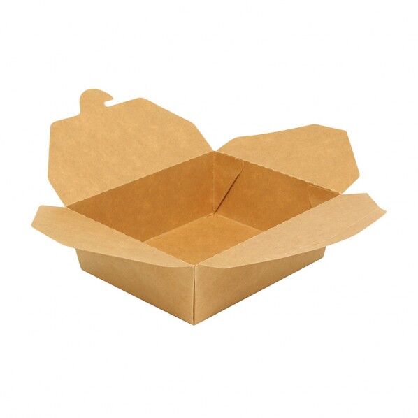 ペーパーランチBOX 17-14 クラフト