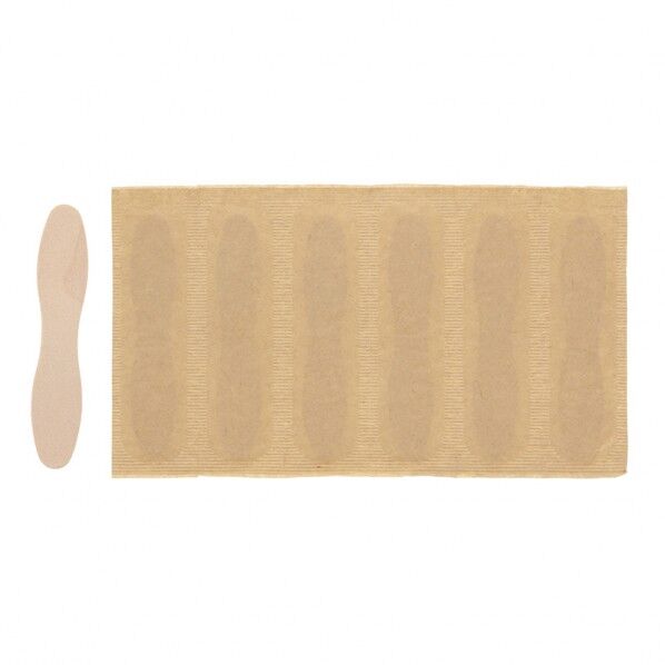 木製アイスヘラ 75mm 未晒紙完封 6連