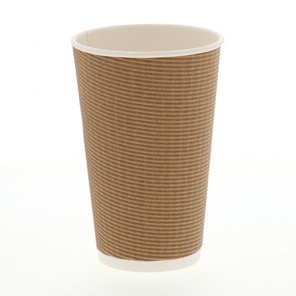 エコクラフト断熱カップ 16オンス 約480ml クラフト