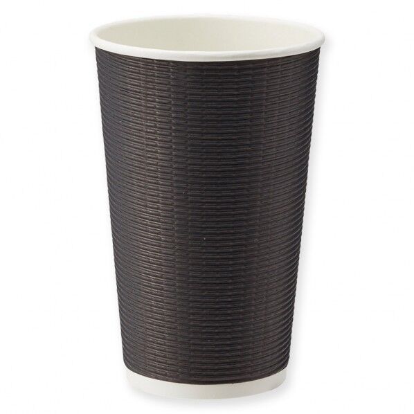 エコブラック断熱カップ 16オンス 約480ml ブラック