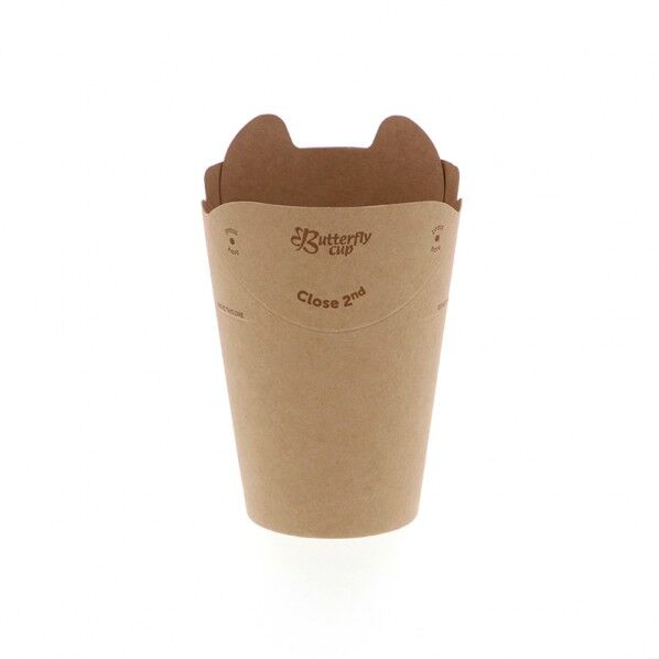 バタフライカップ 6オンスシングル 未晒無地