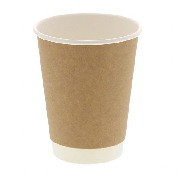 二重断熱カップ 12オンス 口径90mm 未晒