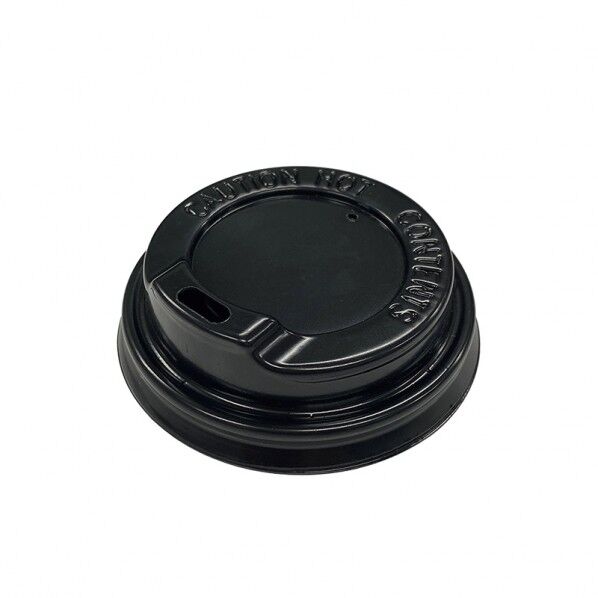 断熱カップ 飲み口付き蓋 4オンス 口径62mm用 ブラック