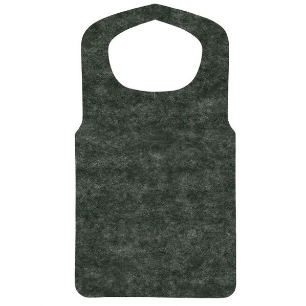 不織布エプロン 黒