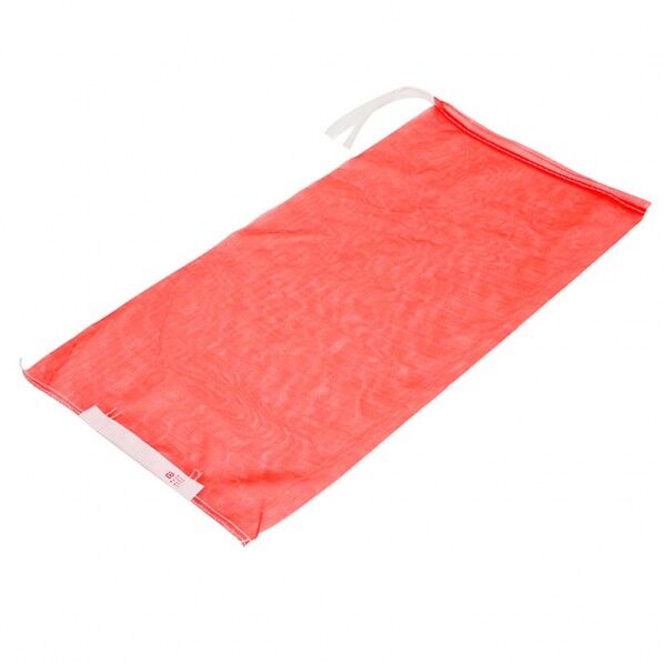 野菜用 メリヤスネット 20KG 取っ手・プラマーク付 赤