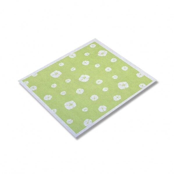 不織布風呂敷 アラカルト 50cm角 絞(しぼり) グリーン