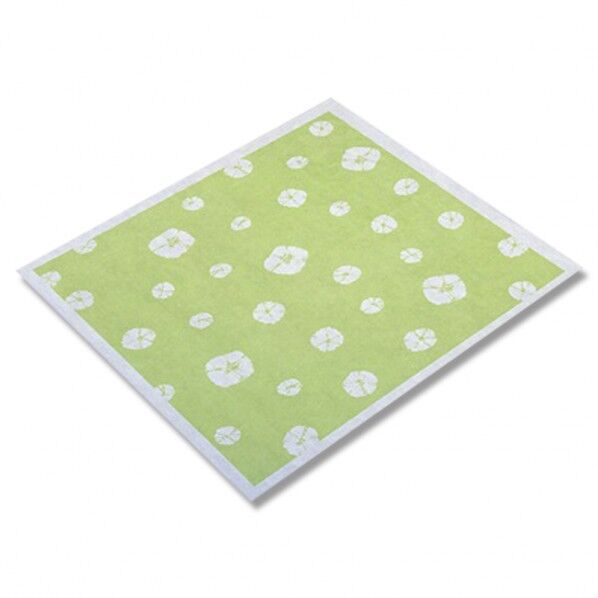 不織布風呂敷 アラカルト 90cm角 絞(しぼり) グリーン