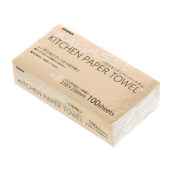バガスキッチンペーパータオル 中判