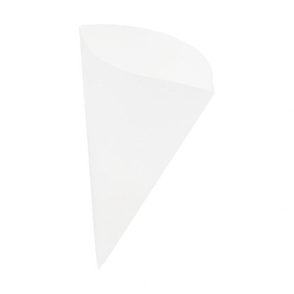 コーンスリーブ ワッフルコーン L 043 白