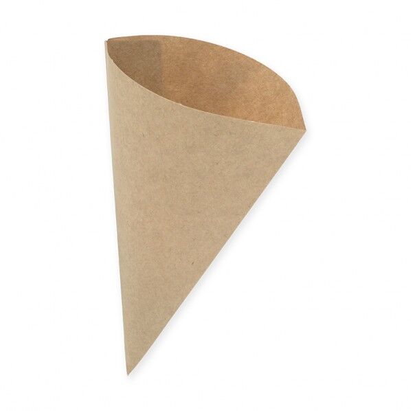 コーンスリーブ ワッフルコーン L 043 茶