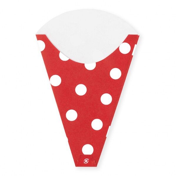 クレープ三角袋 ドット