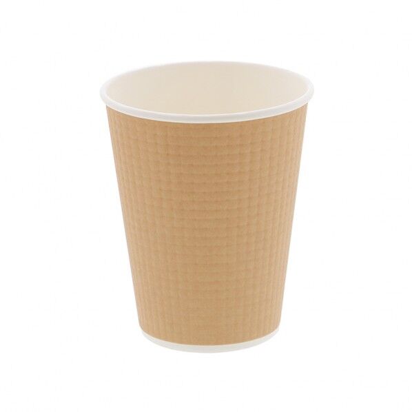 紙コップ エンボスカップ 8オンス 口径80 クラフト