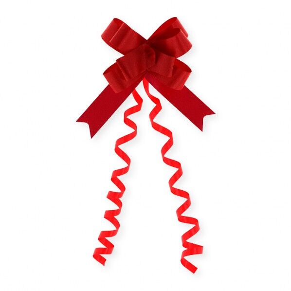 リボンボウ 15mm巾 スカーレット