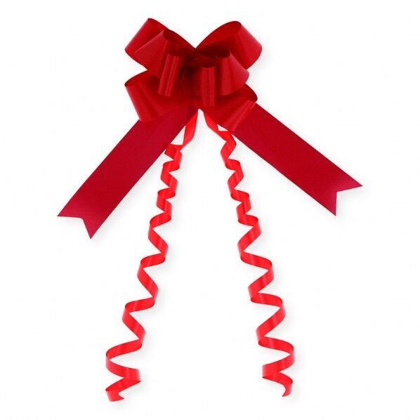 リボンボウ 36mm巾 スカーレット