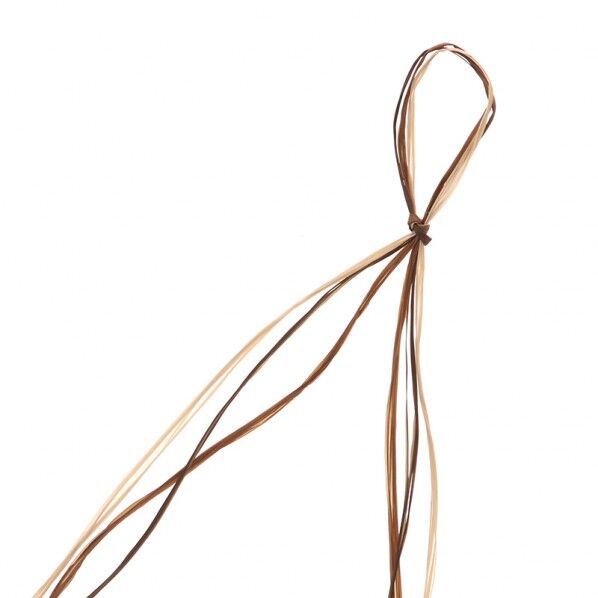 HEIKO レーヨンラフィア 3×30 ナチュラルブラウン 幅3mm×30m巻 001501910 1巻