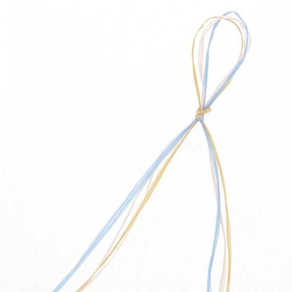 HEIKO レーヨンラフィア 3×30 ナチュラルブルー 幅3mm×30m巻 001501912 1巻