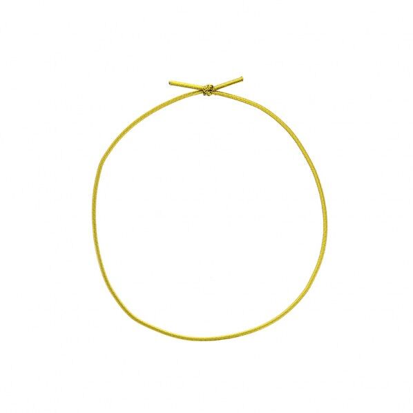 1本丸ゴム 1重 30cm 金